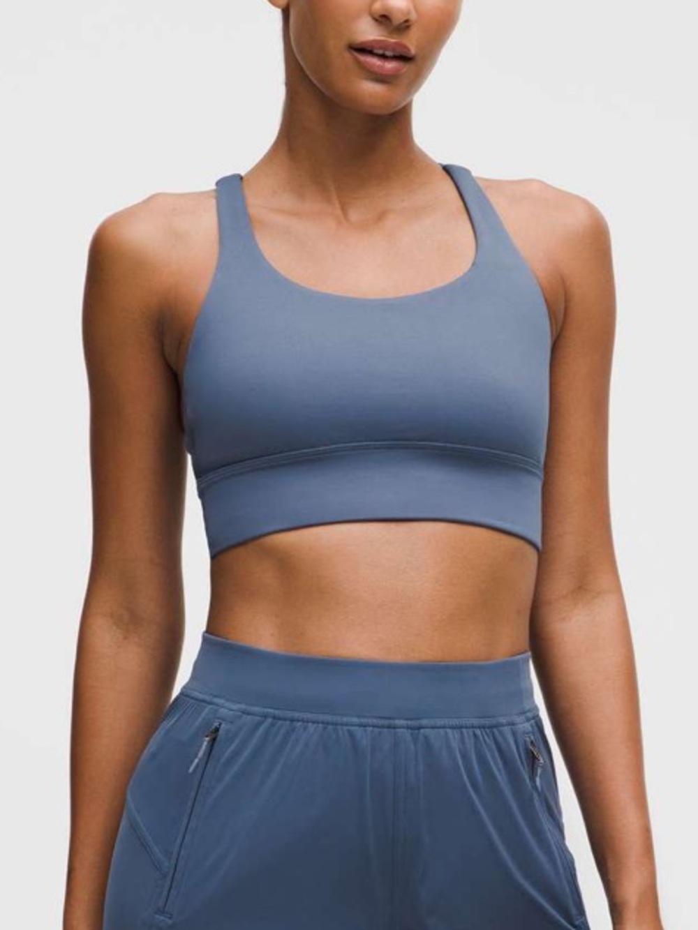 EUC Lululemon Energy Longline Bra *Medium Support, B–D Cups Size 6